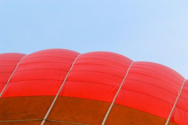 Dışında bir sıcak hava balonu
