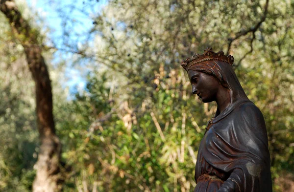 土耳其伊兹密尔以弗所，圣母玛利亚的雕像 — 图库照片