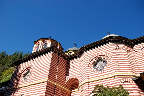 Klášter st john rilski, Rilského pohoří, Bulharsko — Stock fotografie