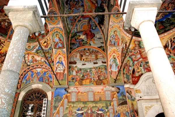 Monastero di San Giovanni Rilski, montagna di Rila, Bulgaria — Foto Stock