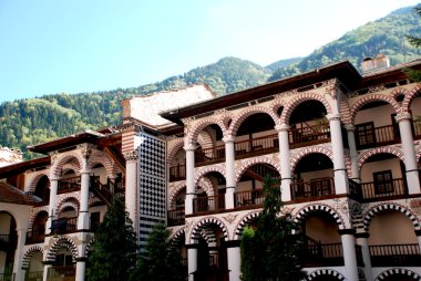 Manastırı St John Rilski Rila Dağı Bulgaristan