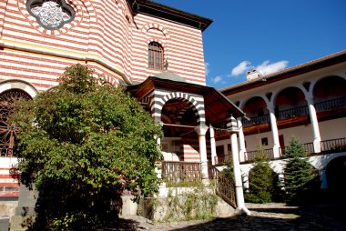 Manastırı St John Rilski Rila Dağı Bulgaristan