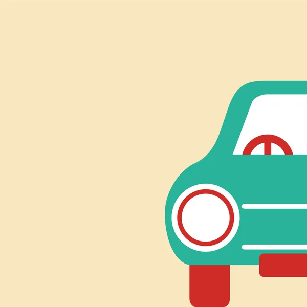 Icono del coche . — Vector de stock