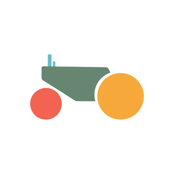 Tractor icon. — Stock Vector