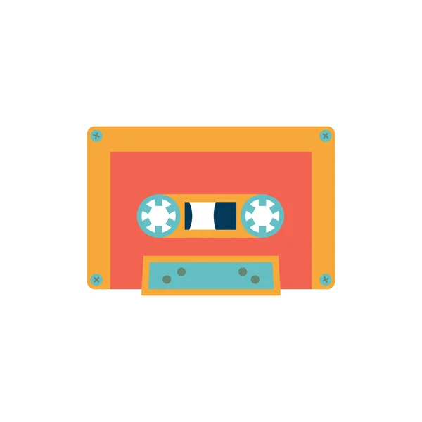 CASSETTE COMPACT . — Vector de stock