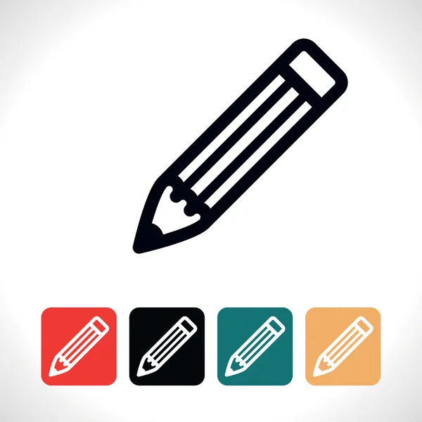 Pencil icon. — Stock Vector