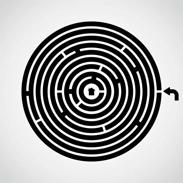 Labyrint. Stockillustration