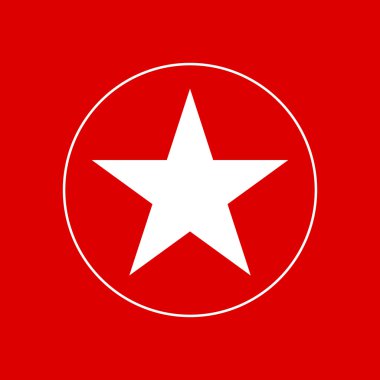 beş köşeli yıldız.