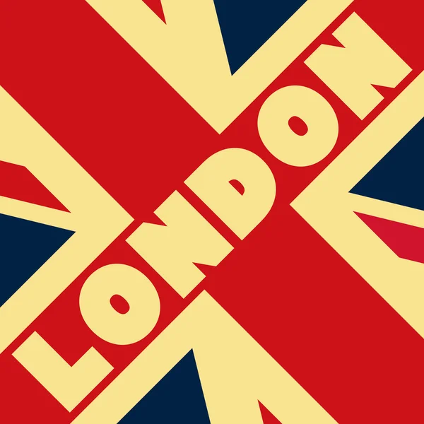 Bandeira londres . —  Vetores de Stock