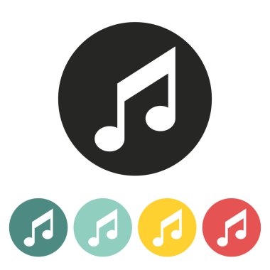 Müzik nota simgesi.