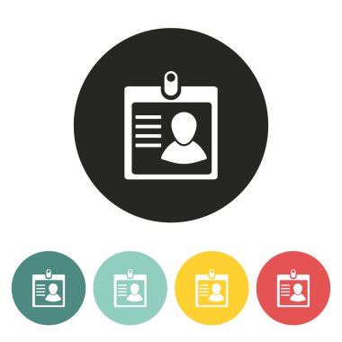 Üyelik kartı simgesi.