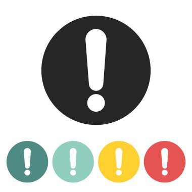 Ünlem simgesi simgesi.