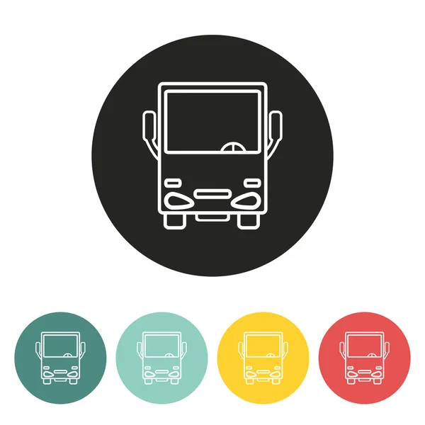 Bus icon. — Stock Vector