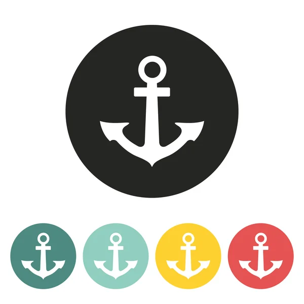 Anchor icon. — Stock Vector