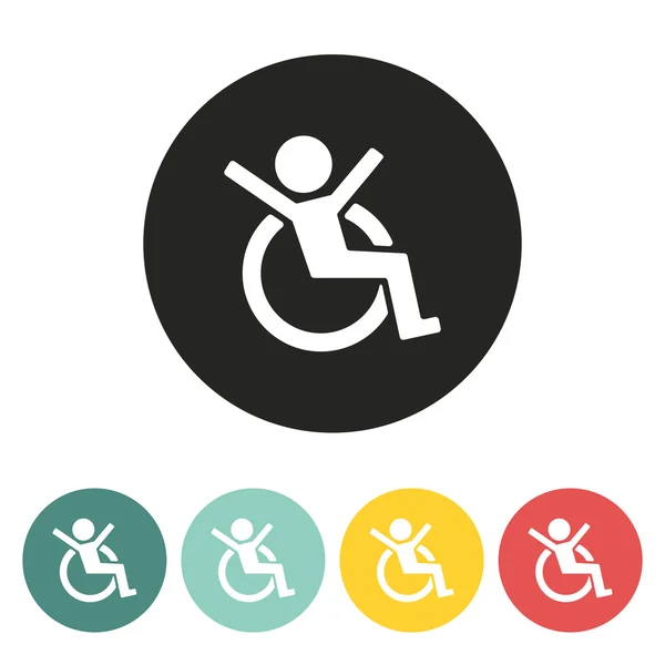 Handicap pictogram. — Stockvector