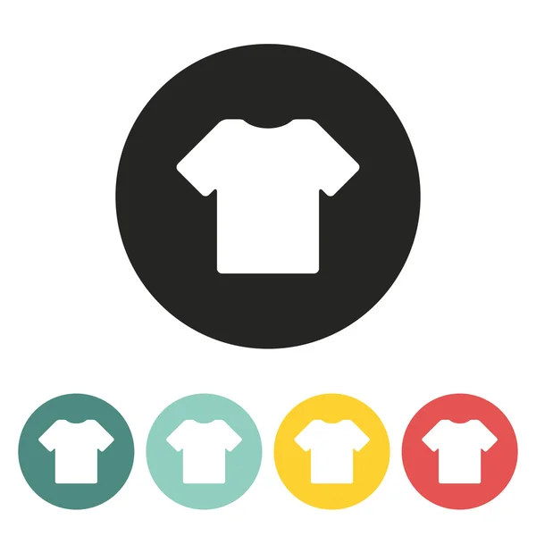 T shirt pictogram. — Stockvector