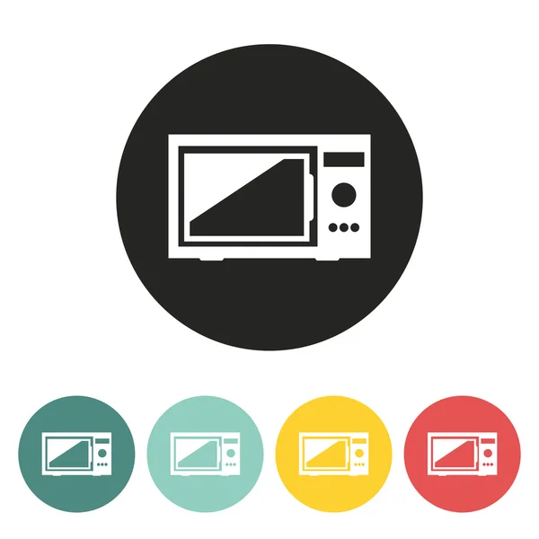 Microwave icon. — Stock Vector