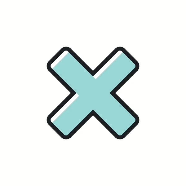 X Symbol. — Stockvektor