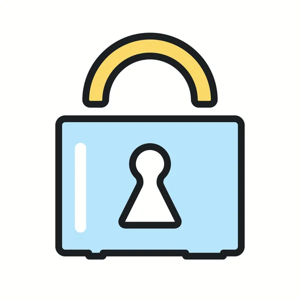 Lock icon. — Stock Vector