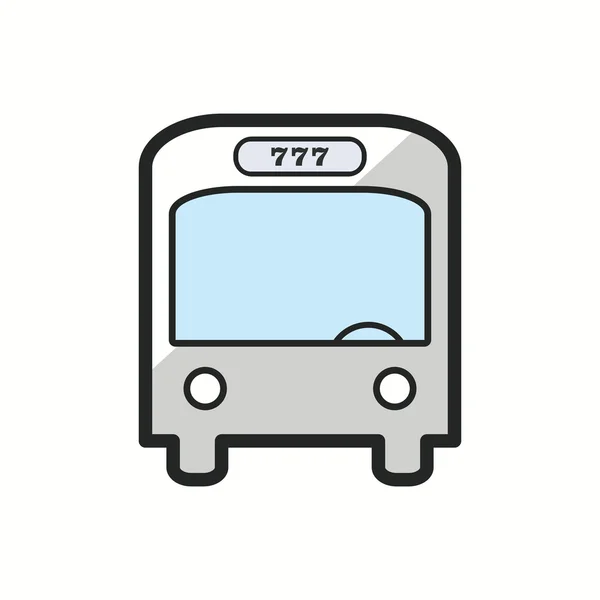 City bus icon. — Stock Vector