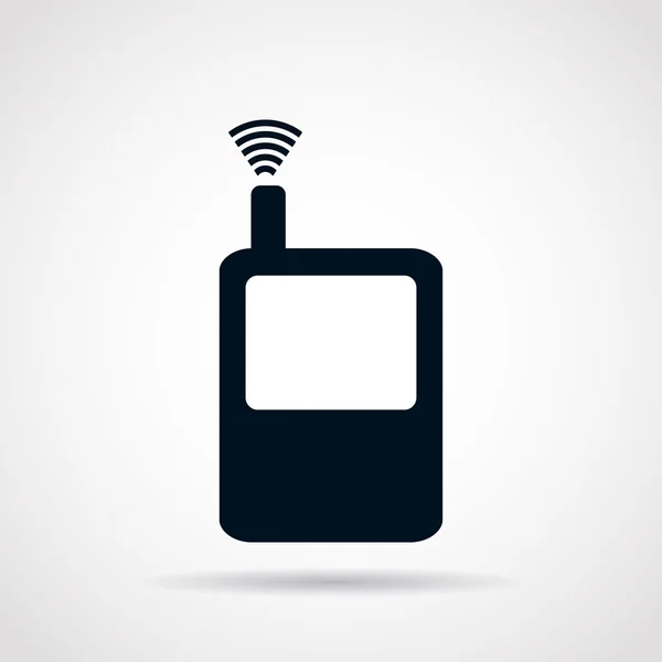 Illustration de téléphone icon.vector . — Image vectorielle