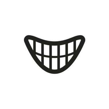 gülümseme icon.vector illüstrasyon.