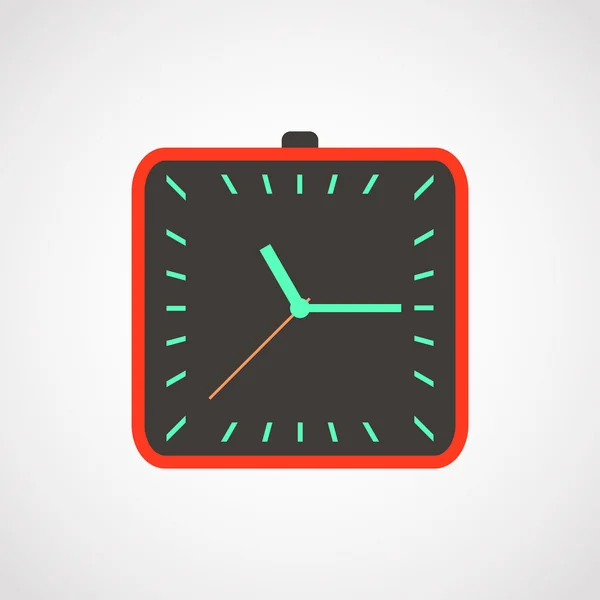 Orologio icon.vector illustrazione . — Vettoriale Stock