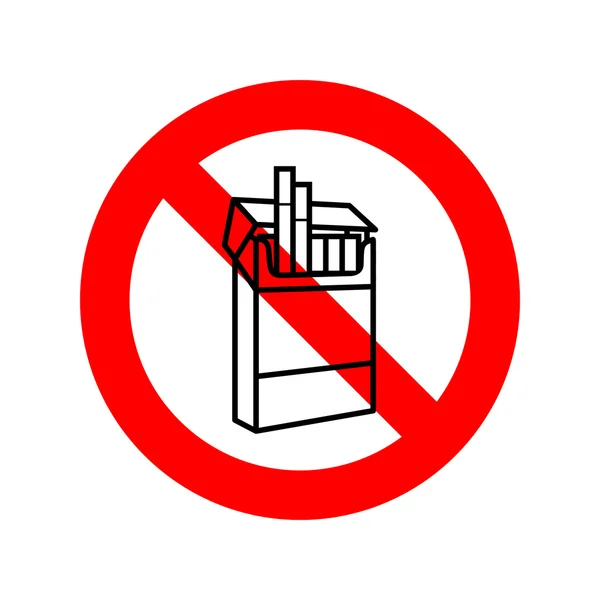 No Smoking.vector ilustración . — Archivo Imágenes Vectoriales