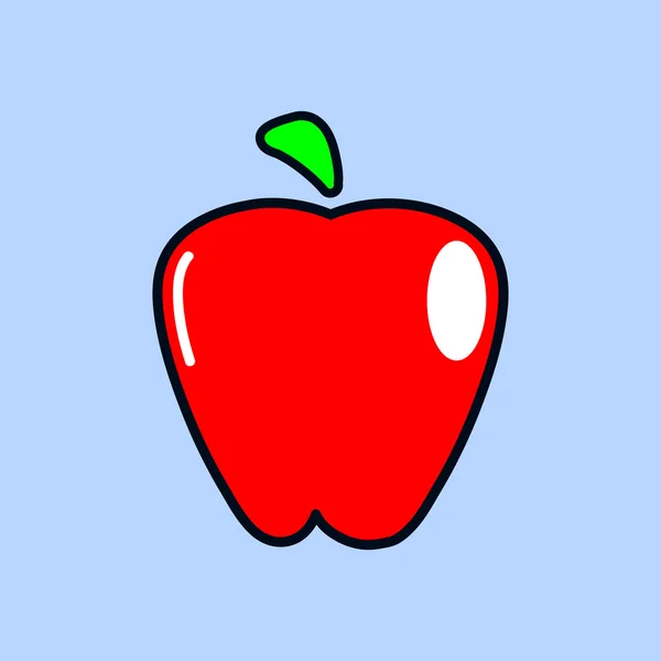 Apple icon.vector obrázek. — Stockový vektor