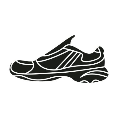 Ayakkabı icon.vector illüstrasyon.