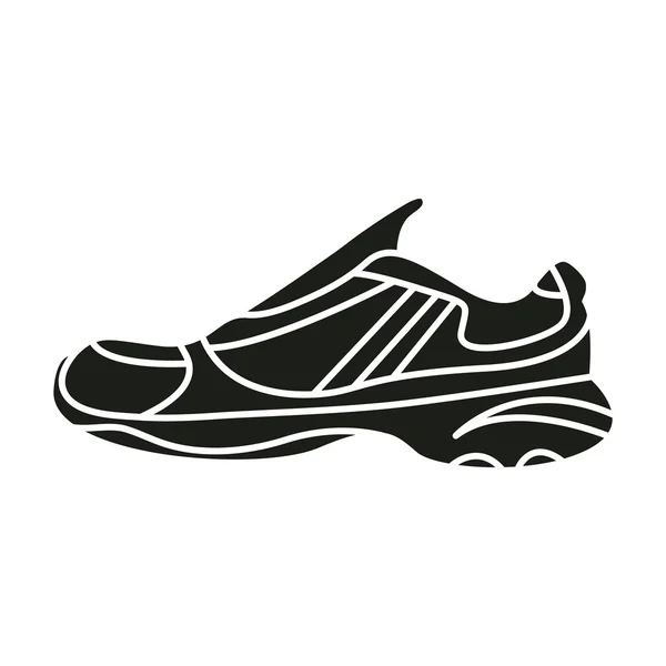 Scarpe icon.vector illustrazione . — Vettoriale Stock