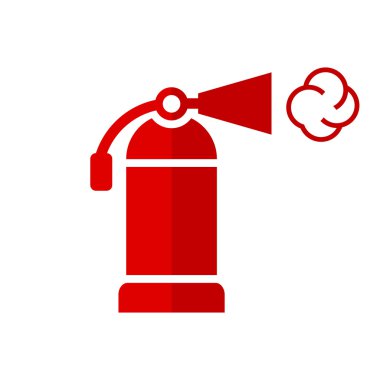 Yangın söndürücü icon.vector illüstrasyon.