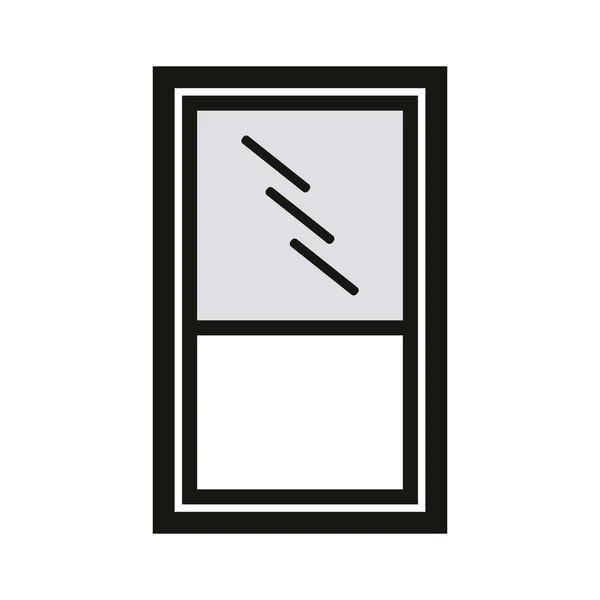 Illustration zum Fenster icon.vector. — Stockvektor