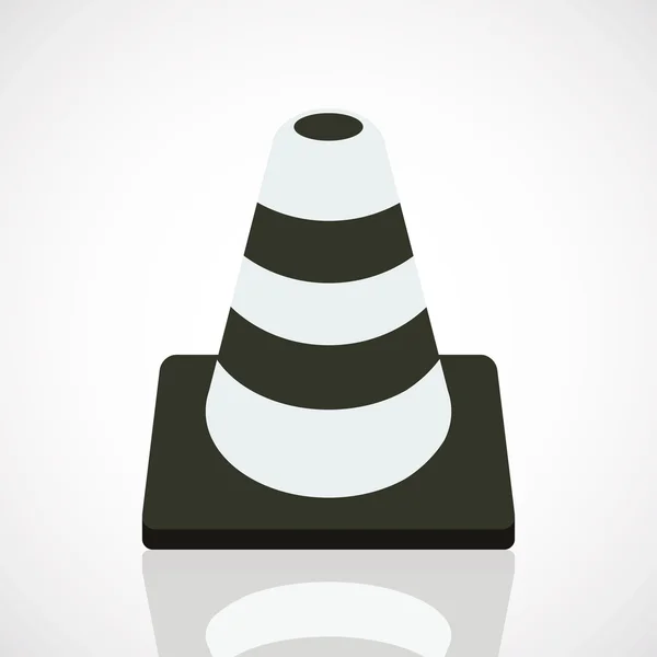 Traffic cone icon.vector illustration. — Stock Vector