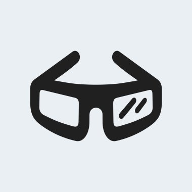 gözlük icon.vector illüstrasyon.