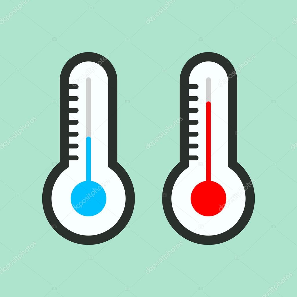 thermometer icon.vector illustration.