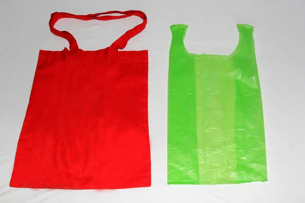 Internationaler Tag Der Plastiktütenfreiheit Mit Dem Ziel Einwegplastiktüten Reduzieren Und — Stockfoto