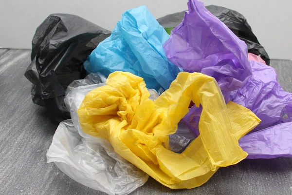 使い捨てビニール袋を削減し 責任ある消費を促進することを目的とした国際ビニール袋無料日 — ストック写真
