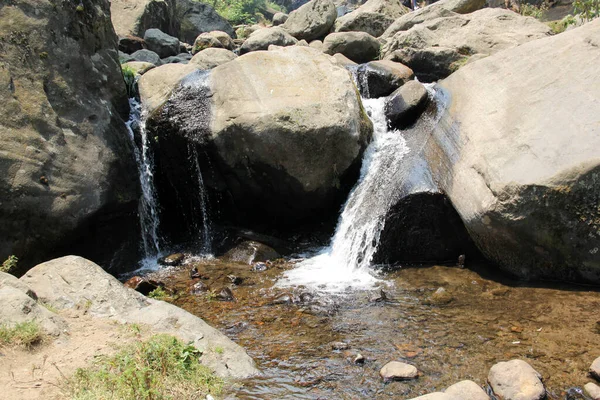 Bosque Los Dinamos Cdmx Con Ríos Cascadas Medio Naturaleza Montañosa — Foto de Stock