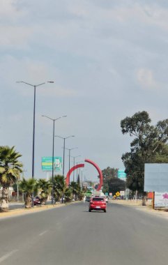 San Jose Iturbide, Guanajuato, Meksika - 30 Kasım 2025 Meksika 'nın Guanajuato eyaletindeki San Jose Iturbide şehrine giriş.