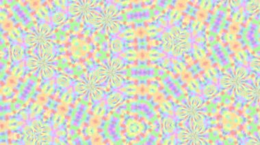 Ekran koruyucu için soyut arkaplan ve müzik için meditasyon. Neon parıltısının sarı tonlarında ve hipnoz için kamera titreşimli..