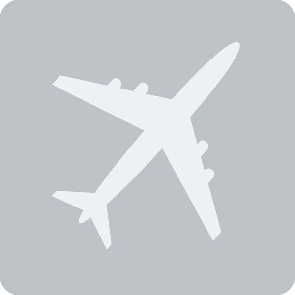 Pictogram van vliegtuigen — Stockvector