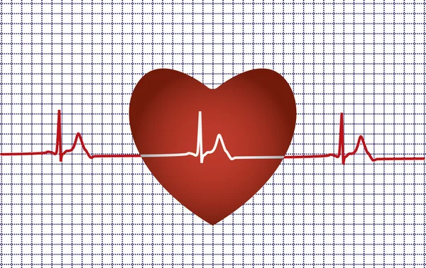 Konzept der medizinischen Probleme mit dem Herzen — Stockvektor