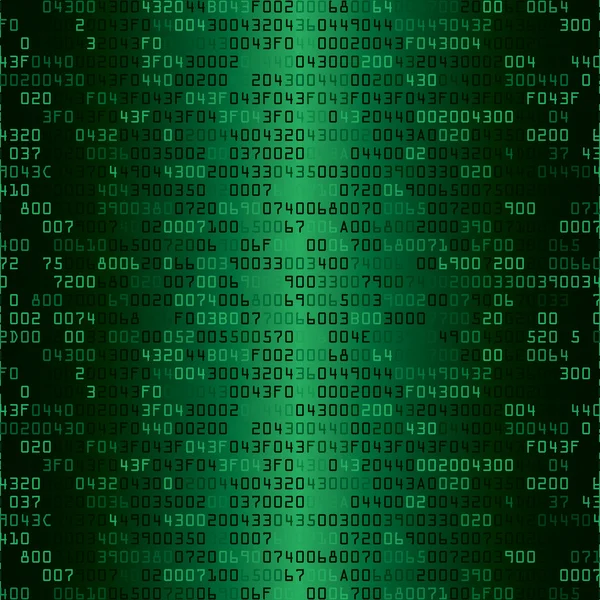 Groene beveiligingsondergrond met hex-code — Stockvector
