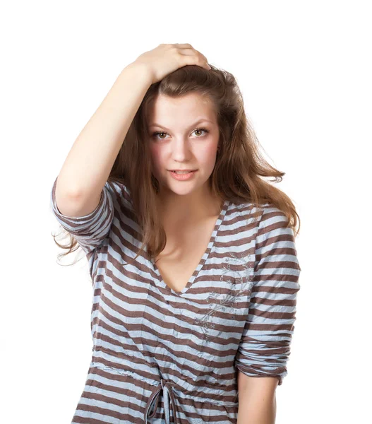 Shocked girl — Stock Photo, Image