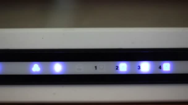 Router con lampeggiante — Video Stock