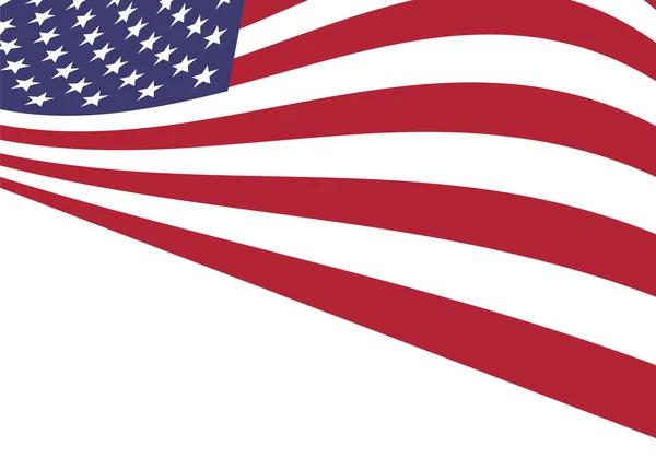 Amerikan bayrağı arka planı — Stok Vektör
