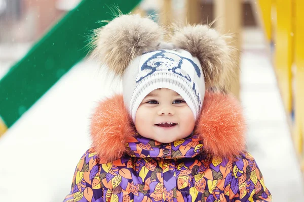 Portrait of little girl — Stock Photo, Image