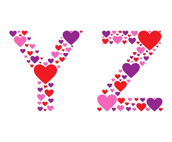 Hearty YZ — Stock Vector