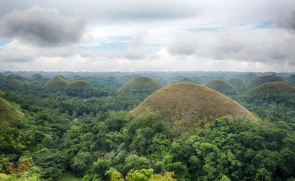 Chocolate Hills in Bohol Royalty Free Stock Images